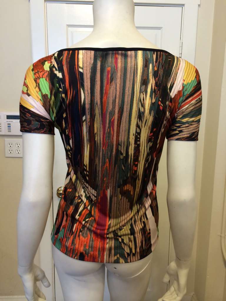 Women's Etro Multicolored Graphic Top