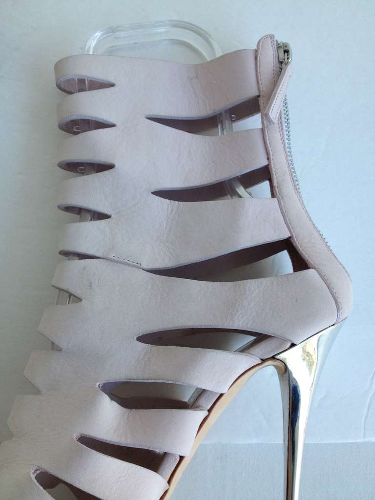 Giuseppe Zanotti Pastel Pink Bootie 1