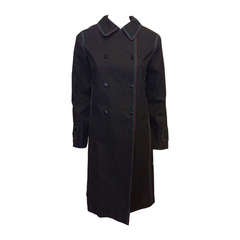 Louis Vuitton Black Trench Coat