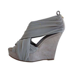 Givenchy Light Gray Wedge