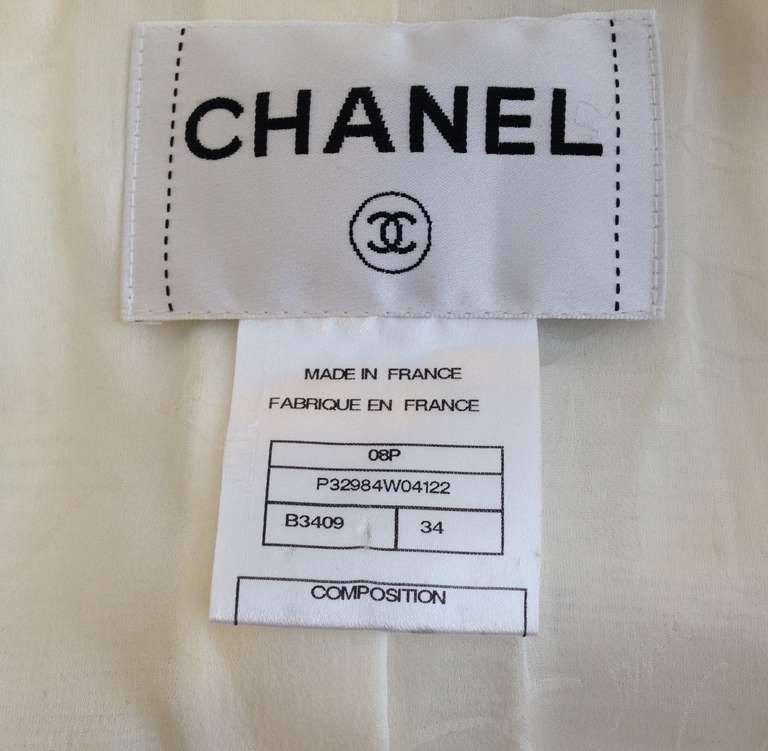Chanel White Jacket 3