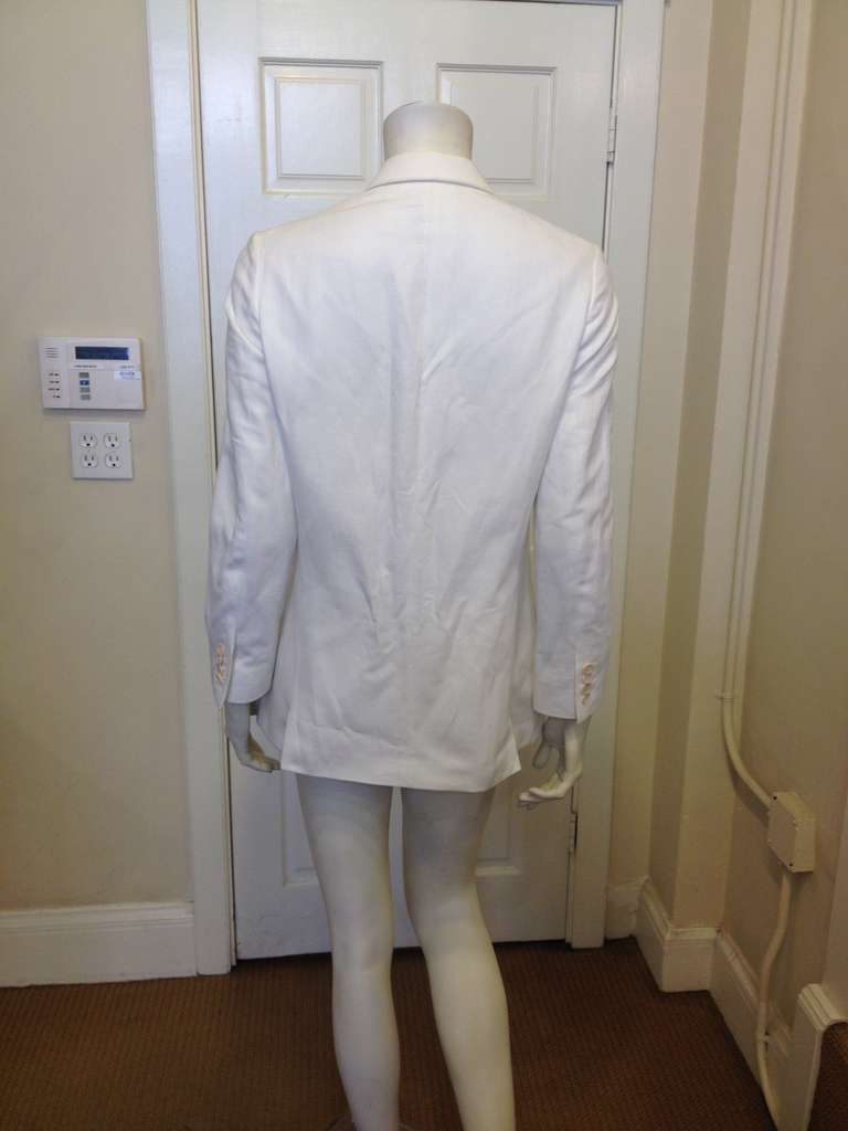 Dries Van Noten White Embellished Jacket 1