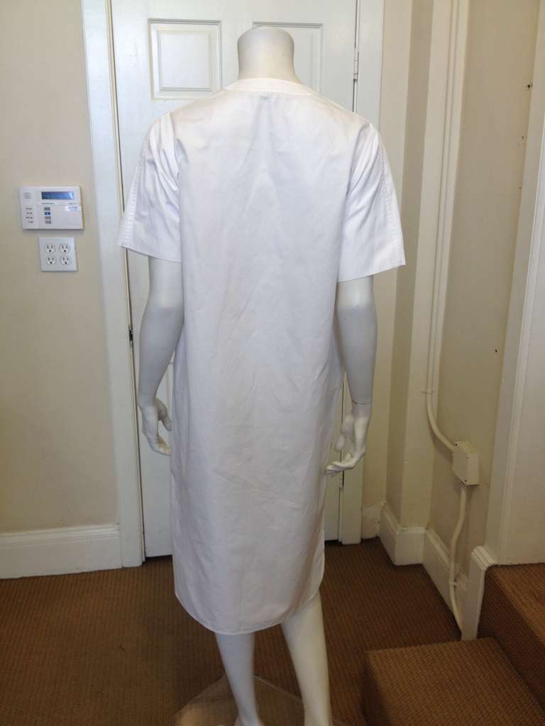 Hermes White Dress In Excellent Condition In San Francisco, CA