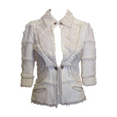 Chanel White Jacket