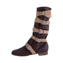 Vivienne Westwood Brown Pirate Boots