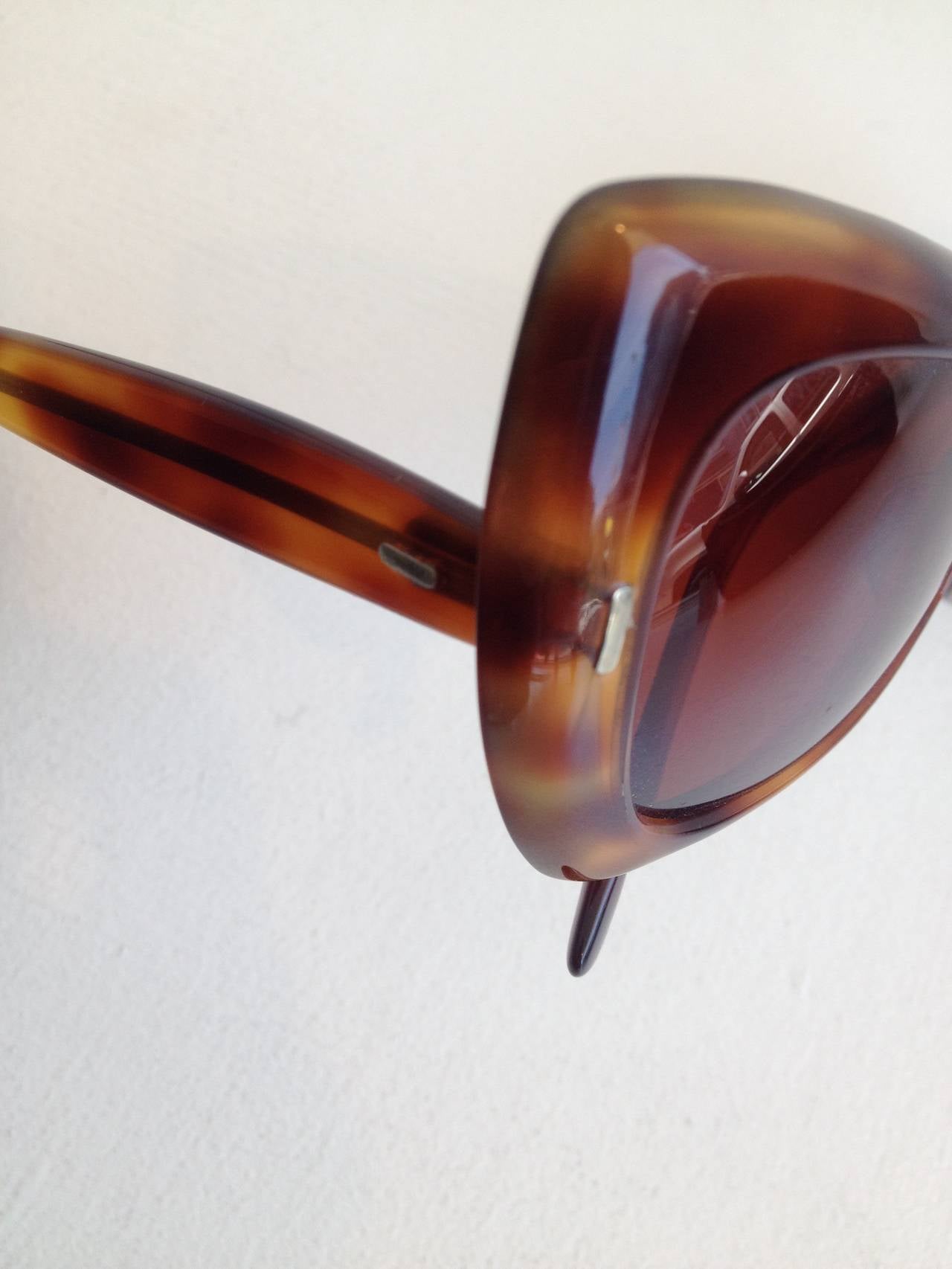 Paulette Guinet Tortoise Cateye Glasses In Excellent Condition In San Francisco, CA