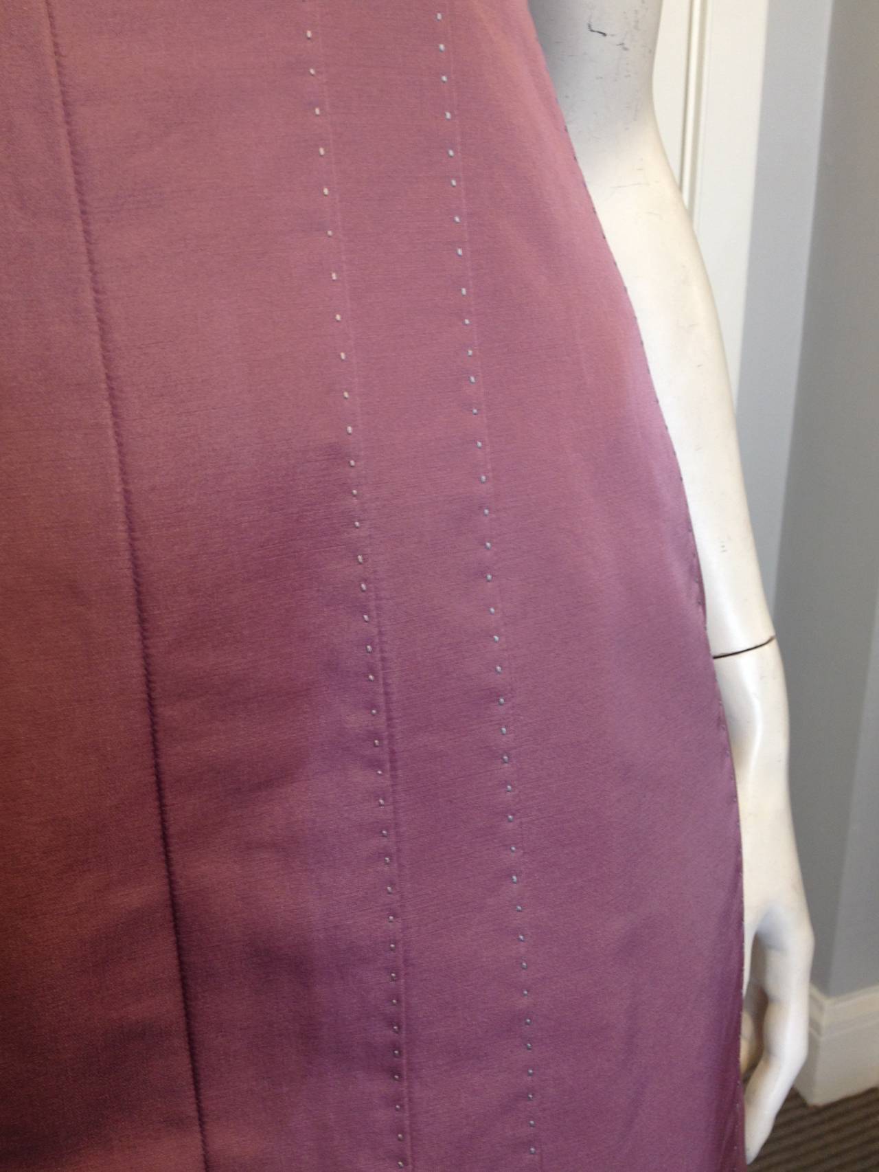 Women's J. Mendel Lilac Sleeveless Shift Dress For Sale