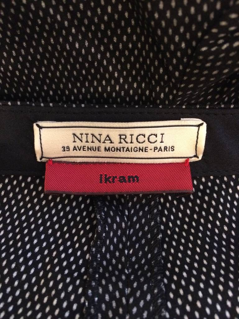 Nina Ricci Black Slim Trousers 2