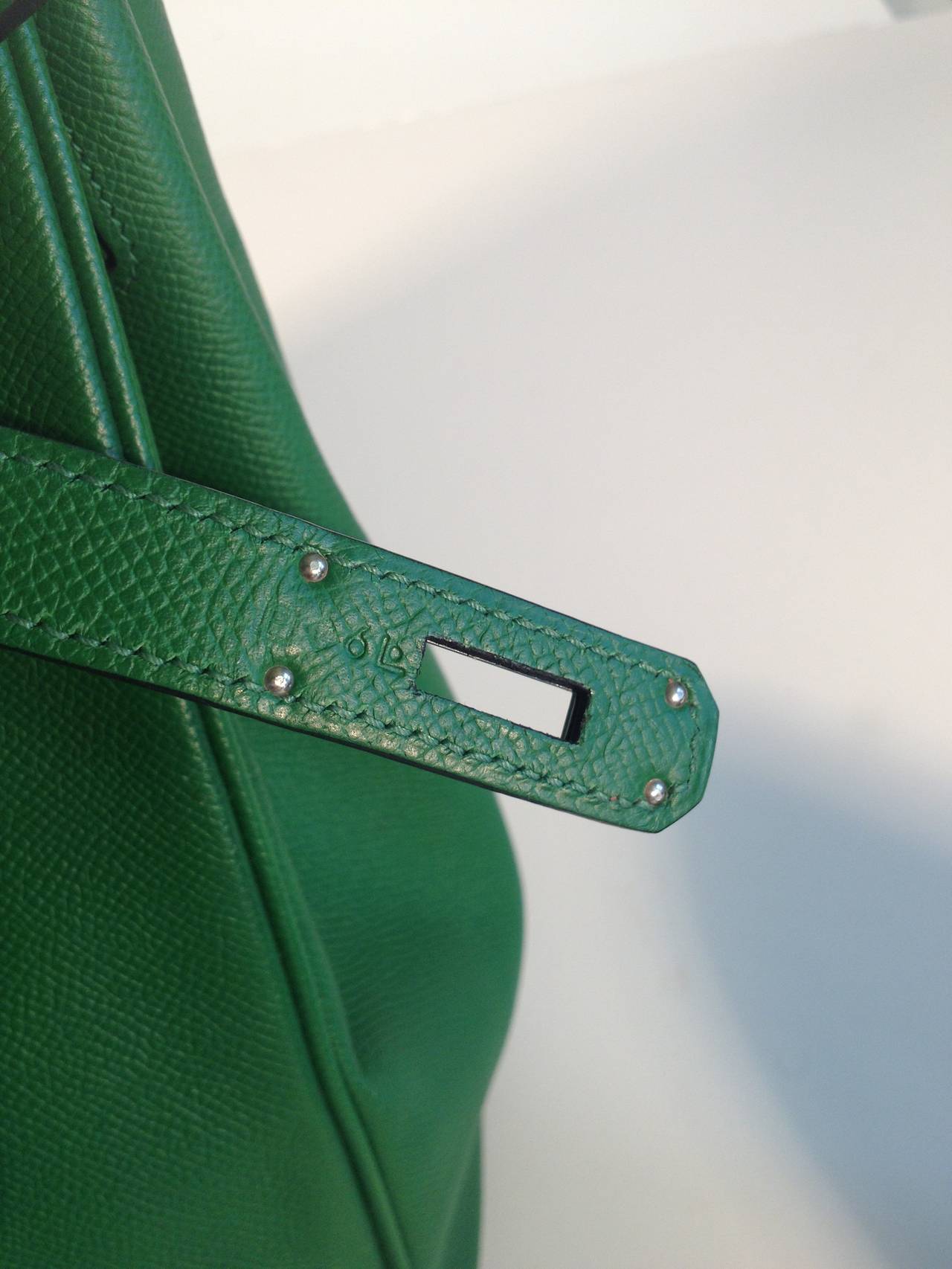 Women's Hermes Birkin Vert Bengale 35cm