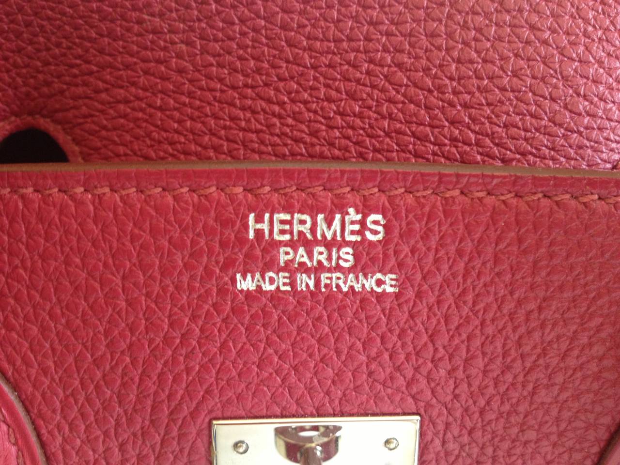 Hermes Birkin Rouge Garance 35cm 4
