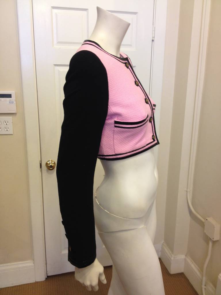 cropped chanel jacket