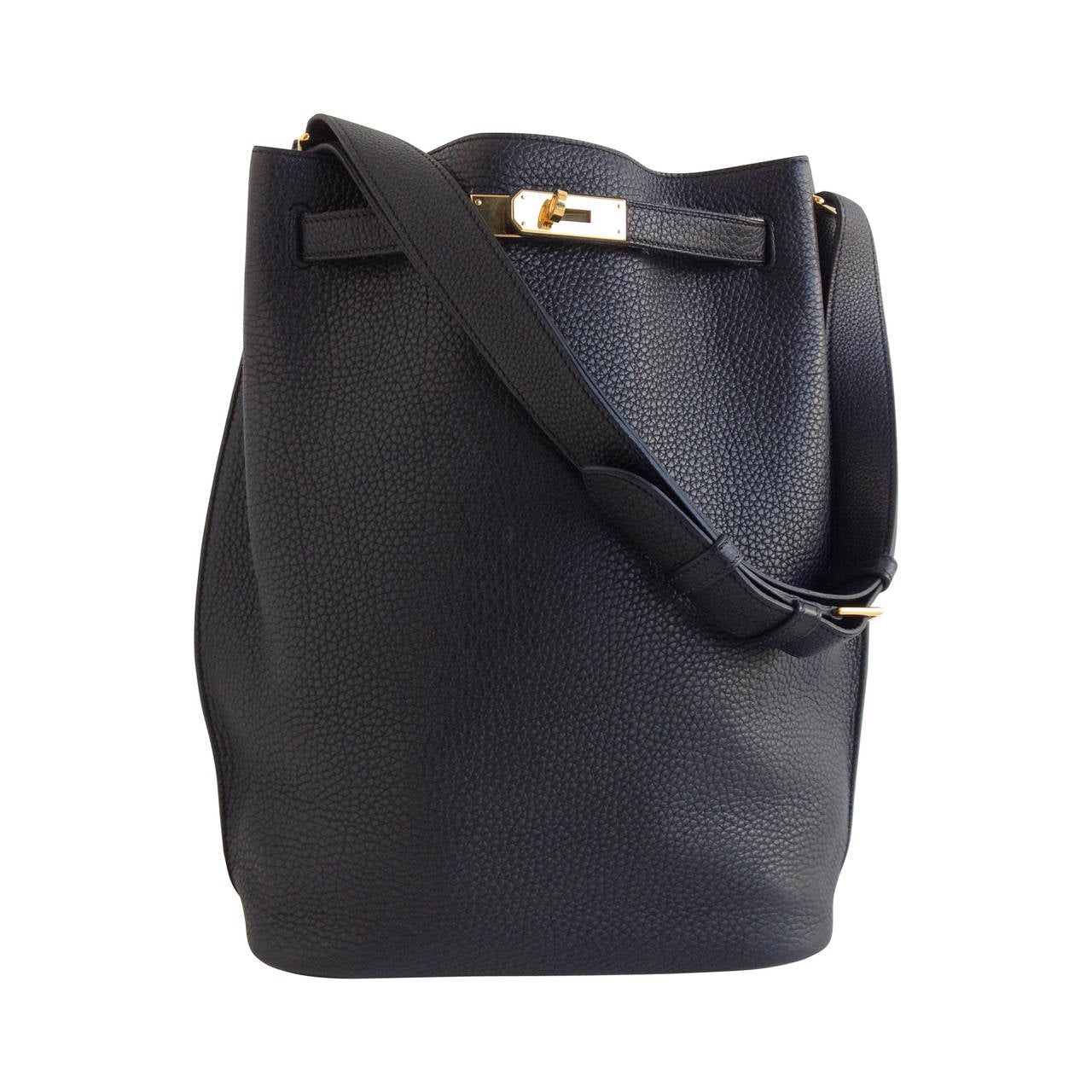 Hermes Black So Kelly 26cm at 1stDibs