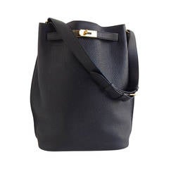 Hermes Black So Kelly 26cm