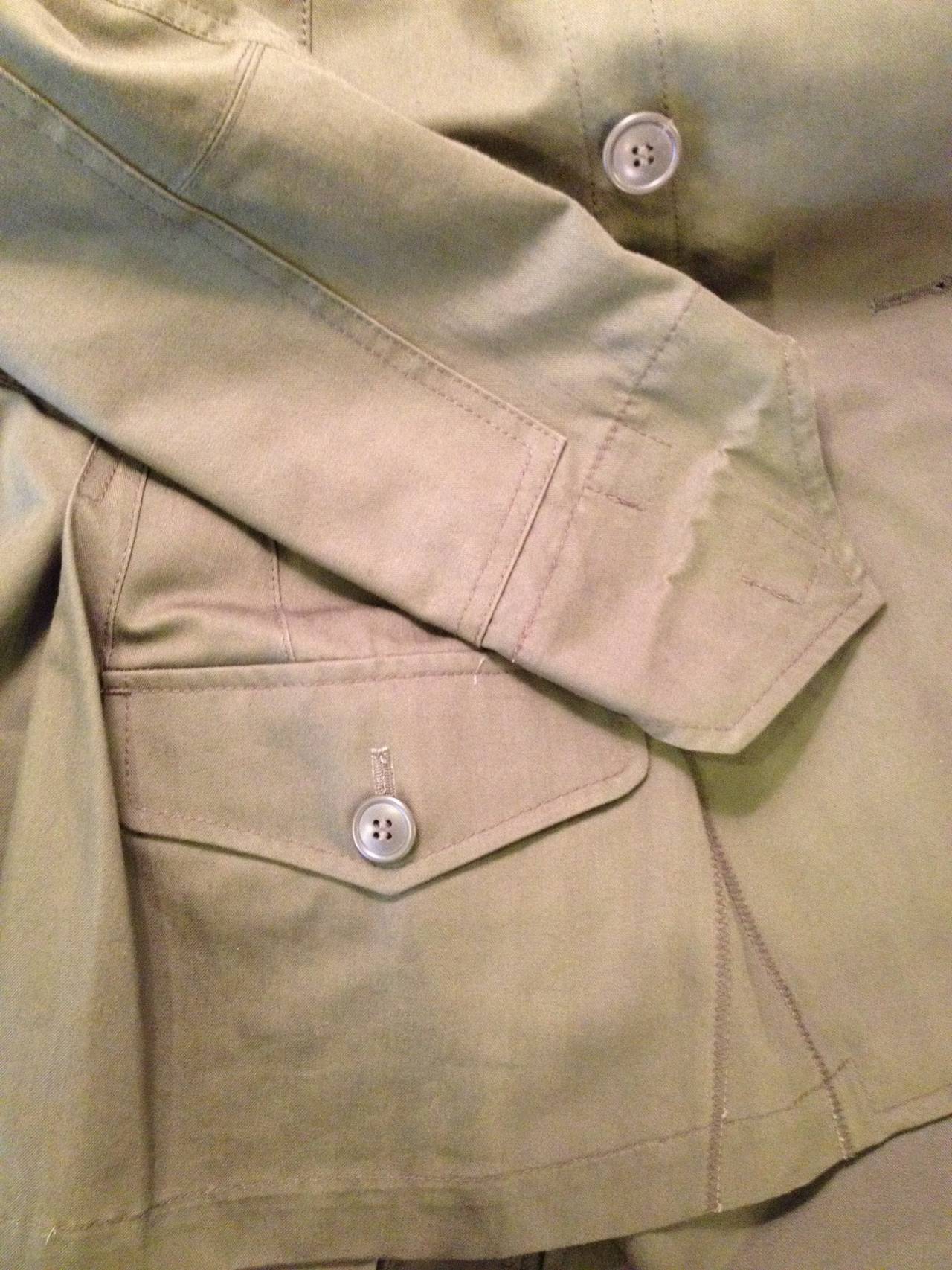 Junya Watanabe Comme des Garcons Olive Army Jacket 1