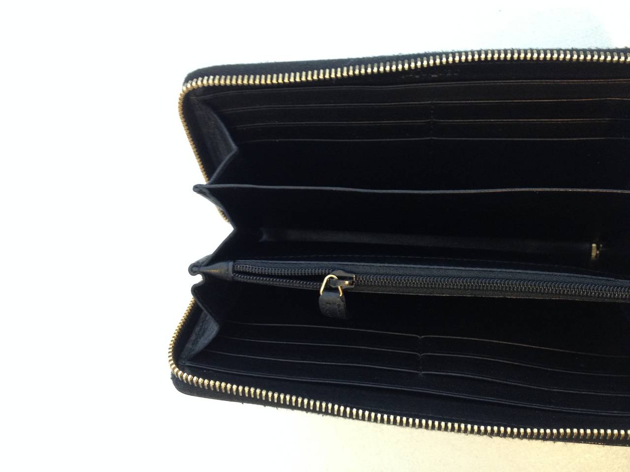 ysl yellow patent leather wallet  