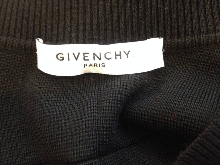 Givenchy Black V-neck Sweater 2