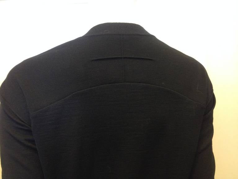 Givenchy Black V-neck Sweater 1