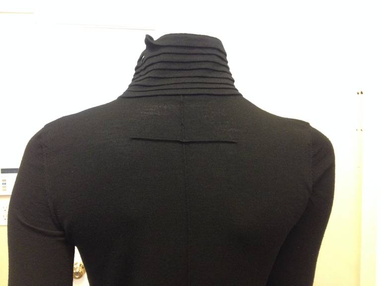 Givenchy Black Turtleneck Long Sleeve Sweater In Excellent Condition In San Francisco, CA