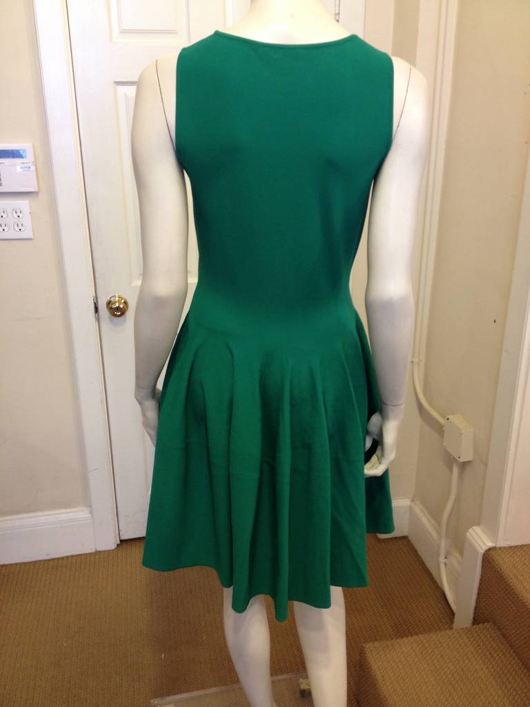 Women's Alexander McQueen Green Elastic Dress