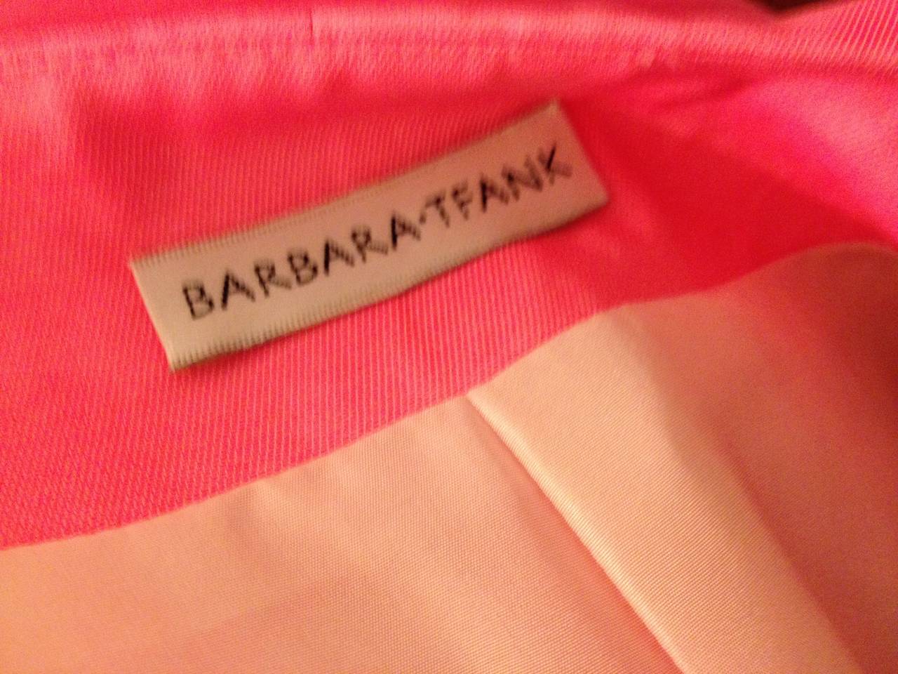 Barbara Tfank Posey Pink Coat 2