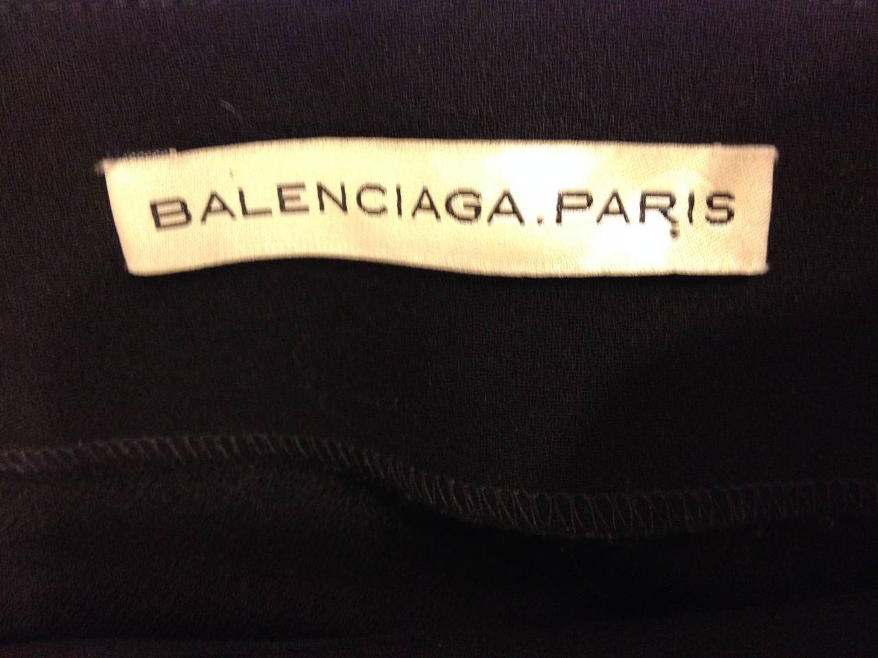 Women's Balenciaga Black Tulip Skirt