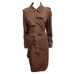 Lanvin Dark Taupe Trenchcoat 9