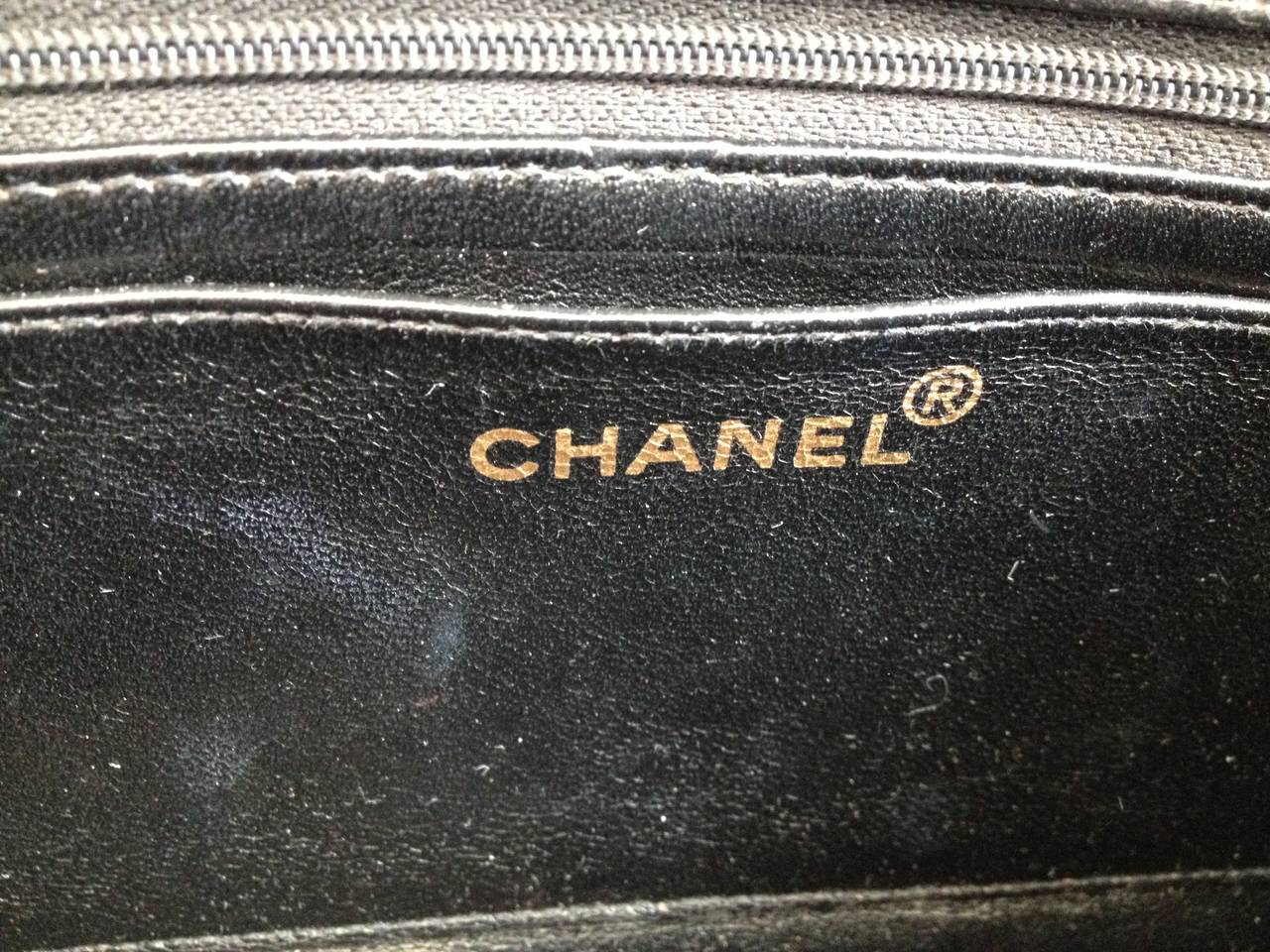 Women's Chanel Black Classic Flap with Black Chain