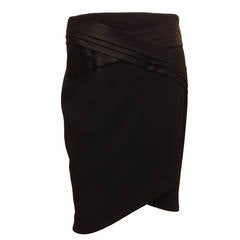 Balenciaga Black Tulip Skirt