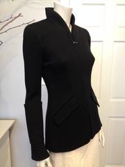 Chanel Black Jacket with Zippers Size 36 (4)