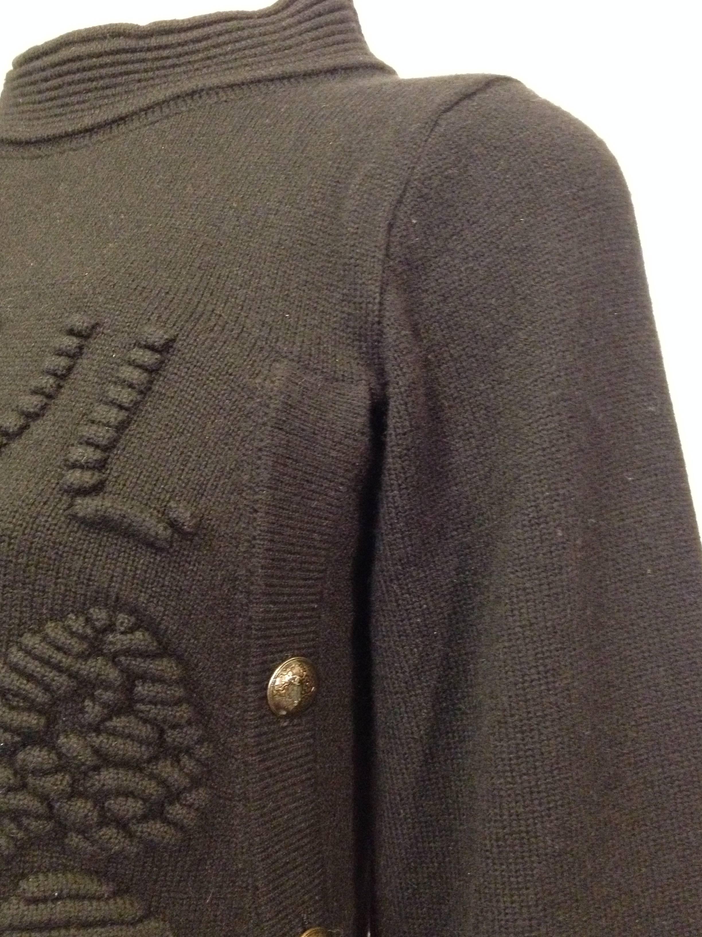 Chanel Black Knit Japan Sweater 1