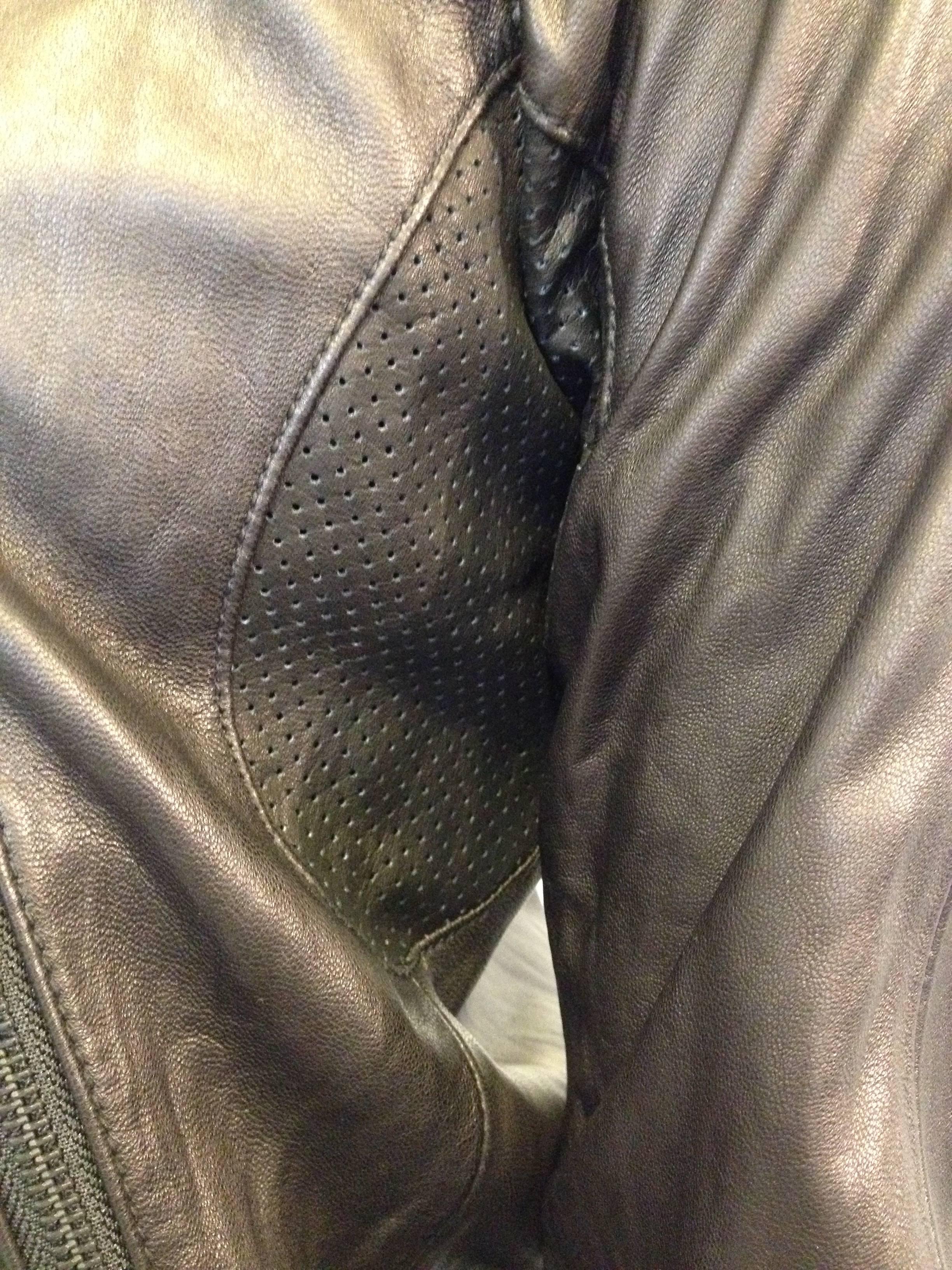 LGB Black Leather Hooded Bomber Jacket 3