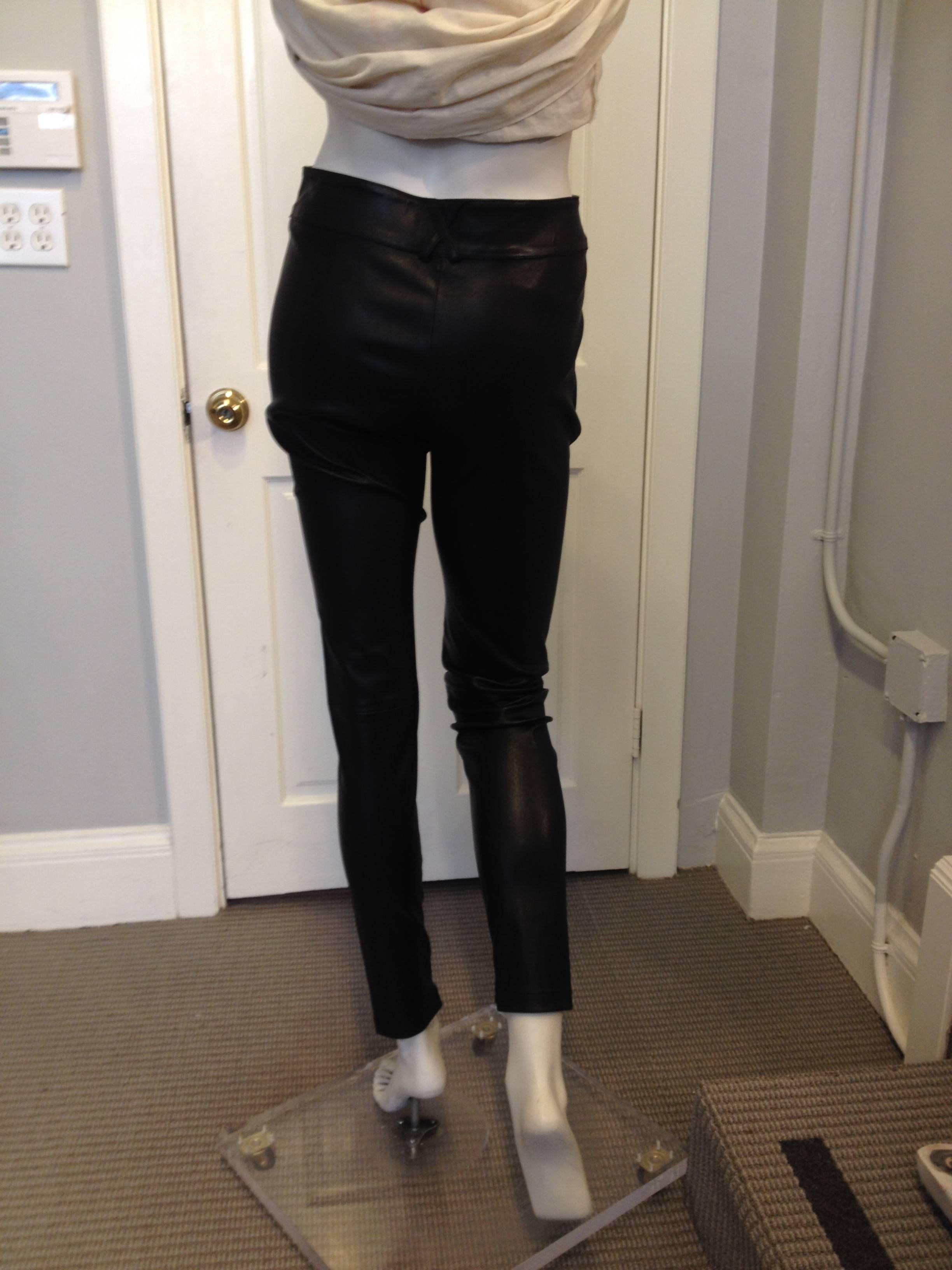 givenchy leather pants