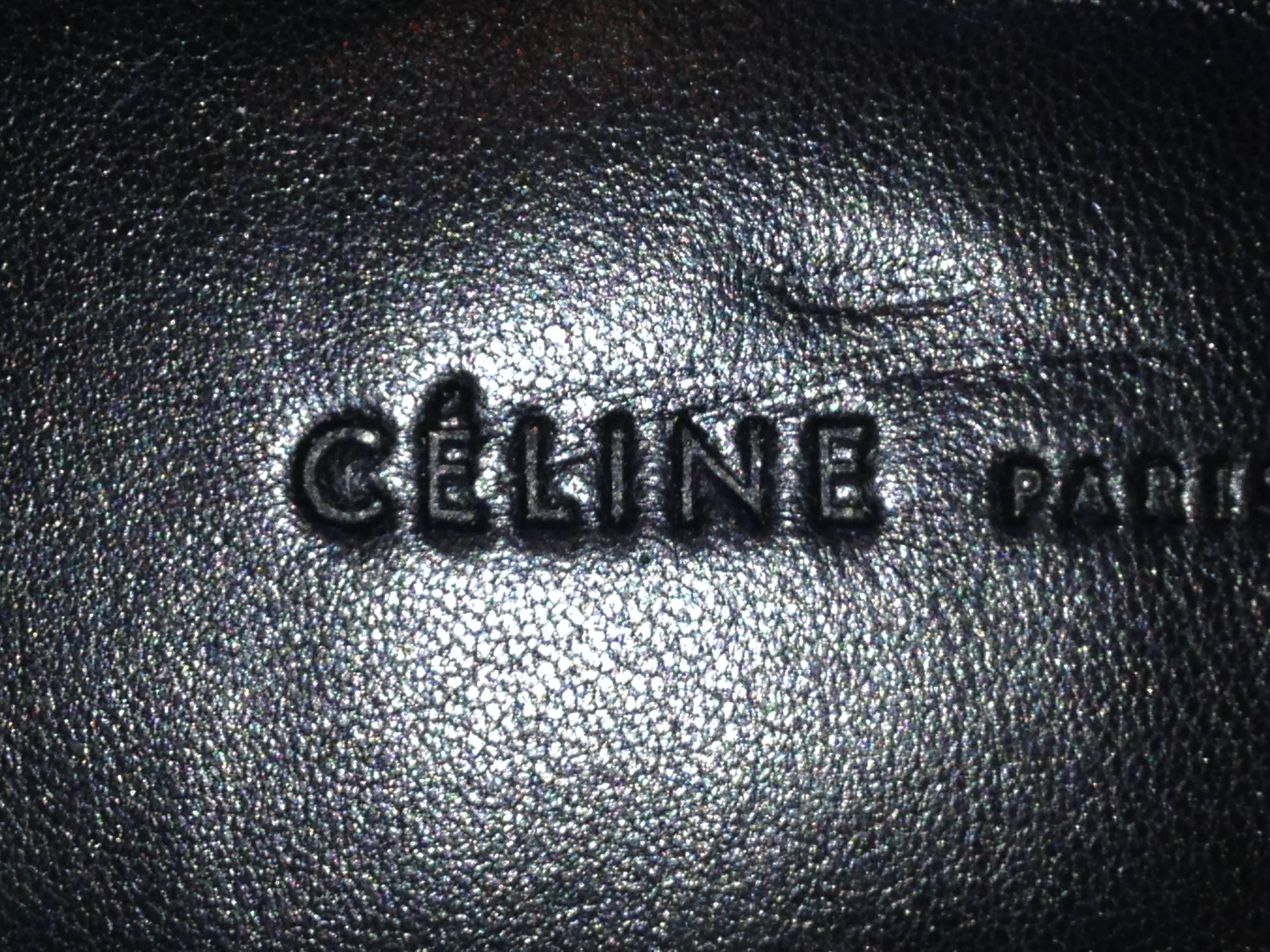 Celine Gold Metallic Platform Sandals 2