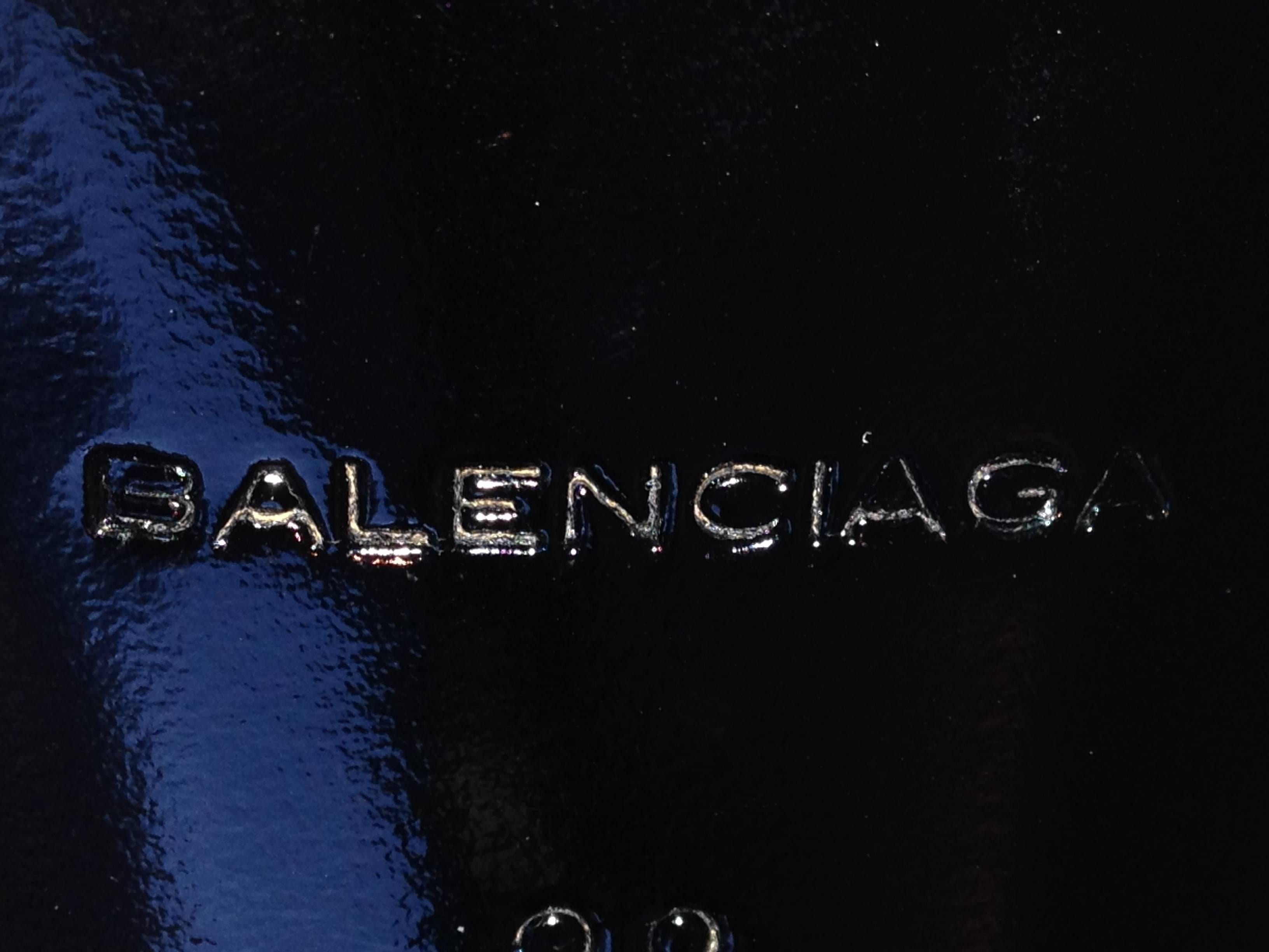 Balenciaga Black Satin Lace-up Bootie Size 38 (7.5) 4