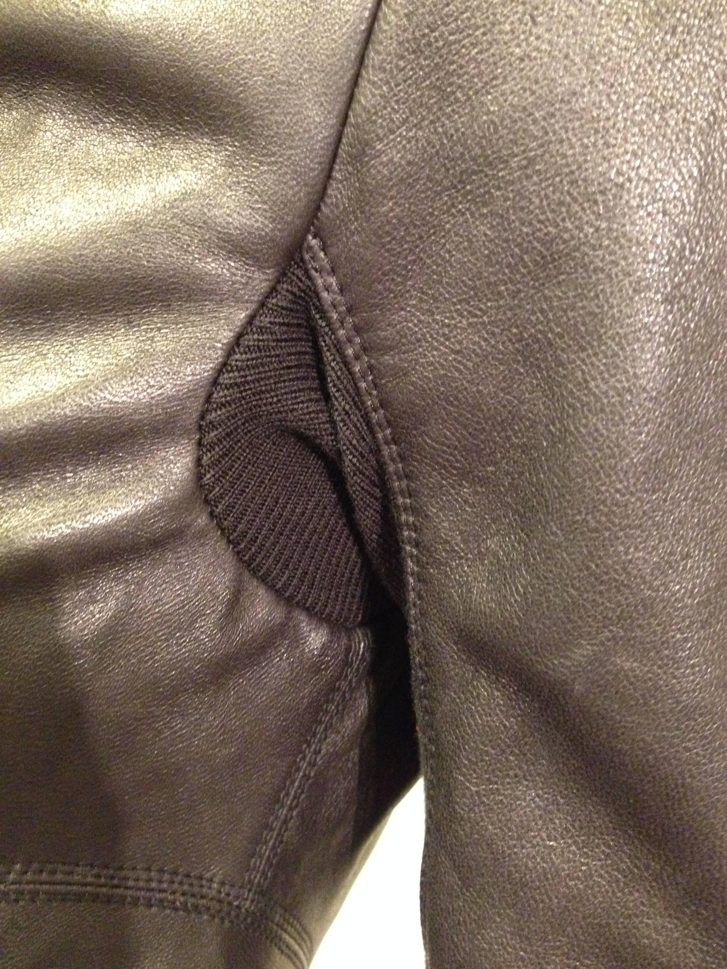 Rick Owens Black Leather Jacket 4