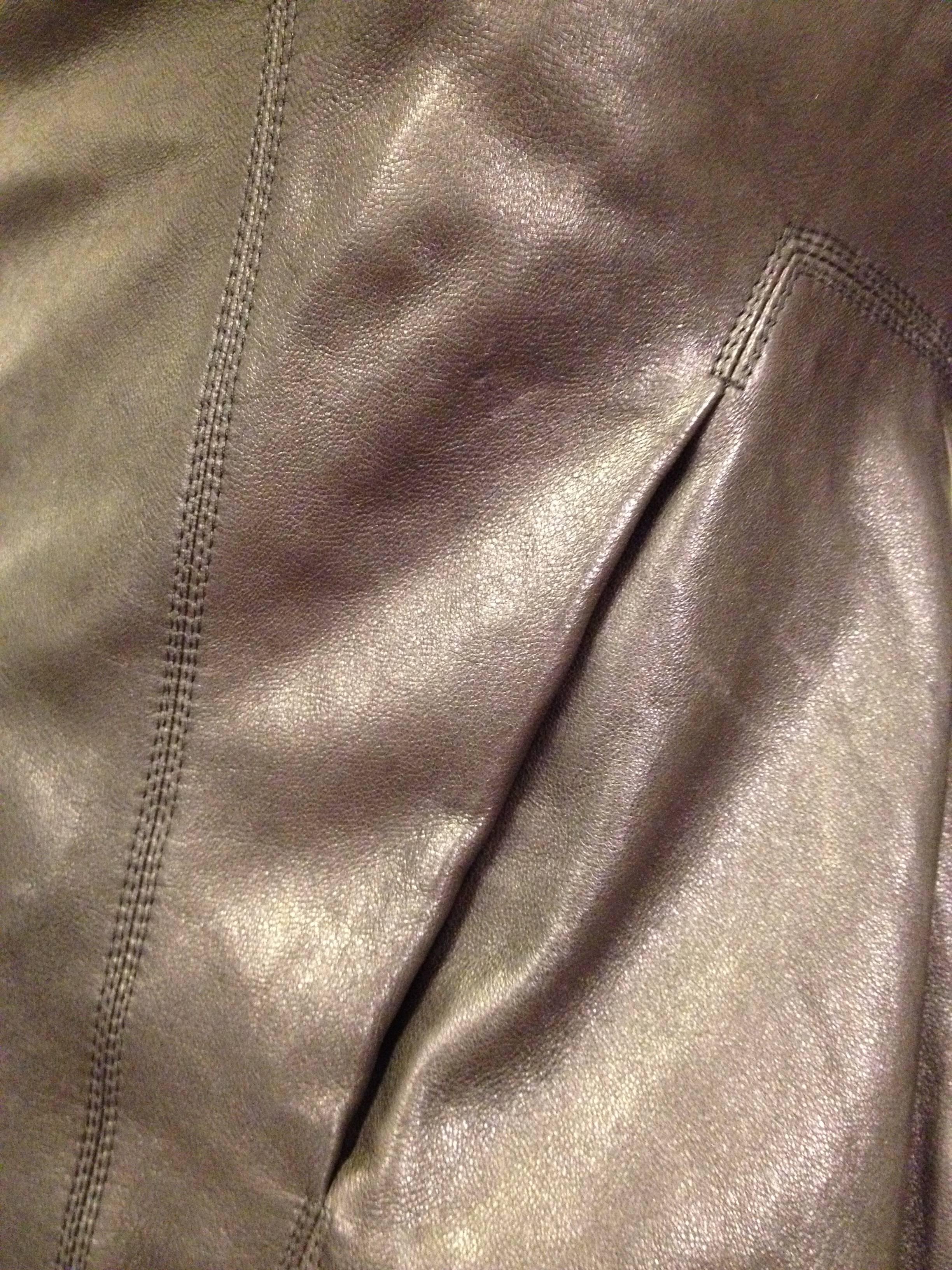 Rick Owens Black Leather Jacket 5