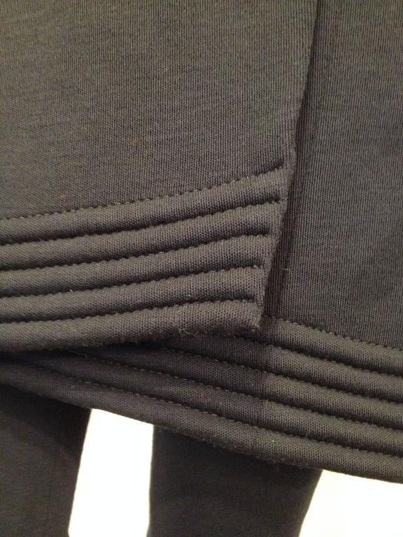 Chanel Navy Jersey Knit Tunic and Pant Size 34 (2) at 1stDibs