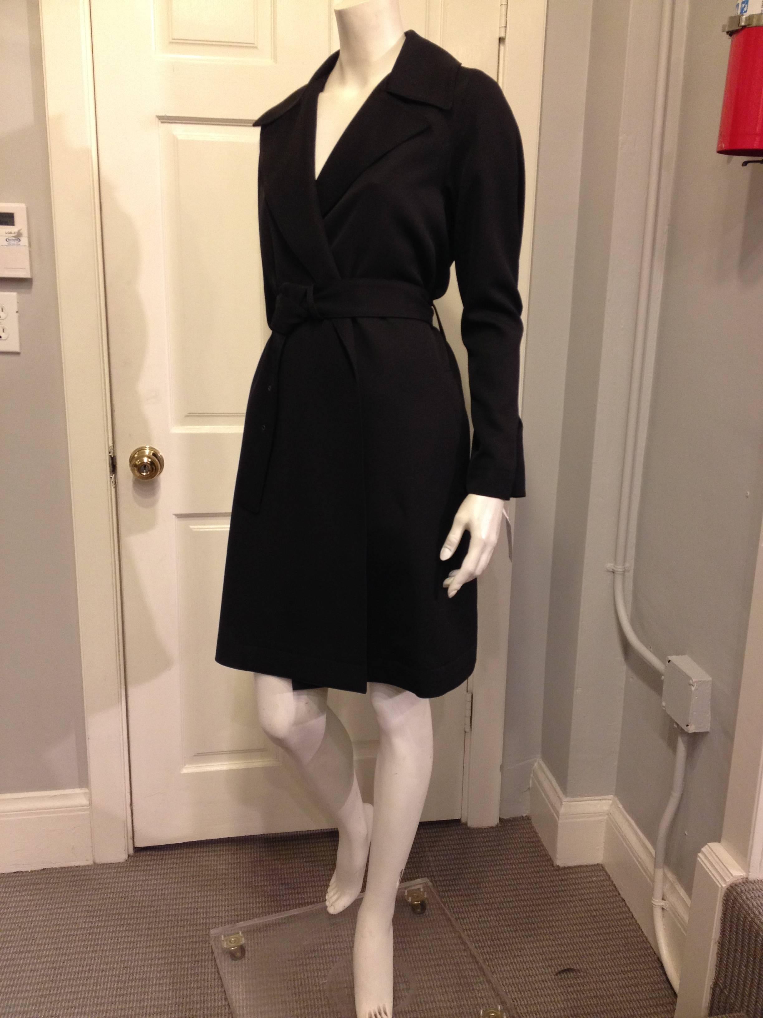 The Row Black Trench Coat In New Condition In San Francisco, CA