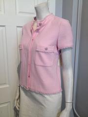 Chanel Pink Short-Sleeved Jacket Size 38 (6)