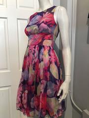 Chanel Multi-Color Silk Dress size 34 (2)