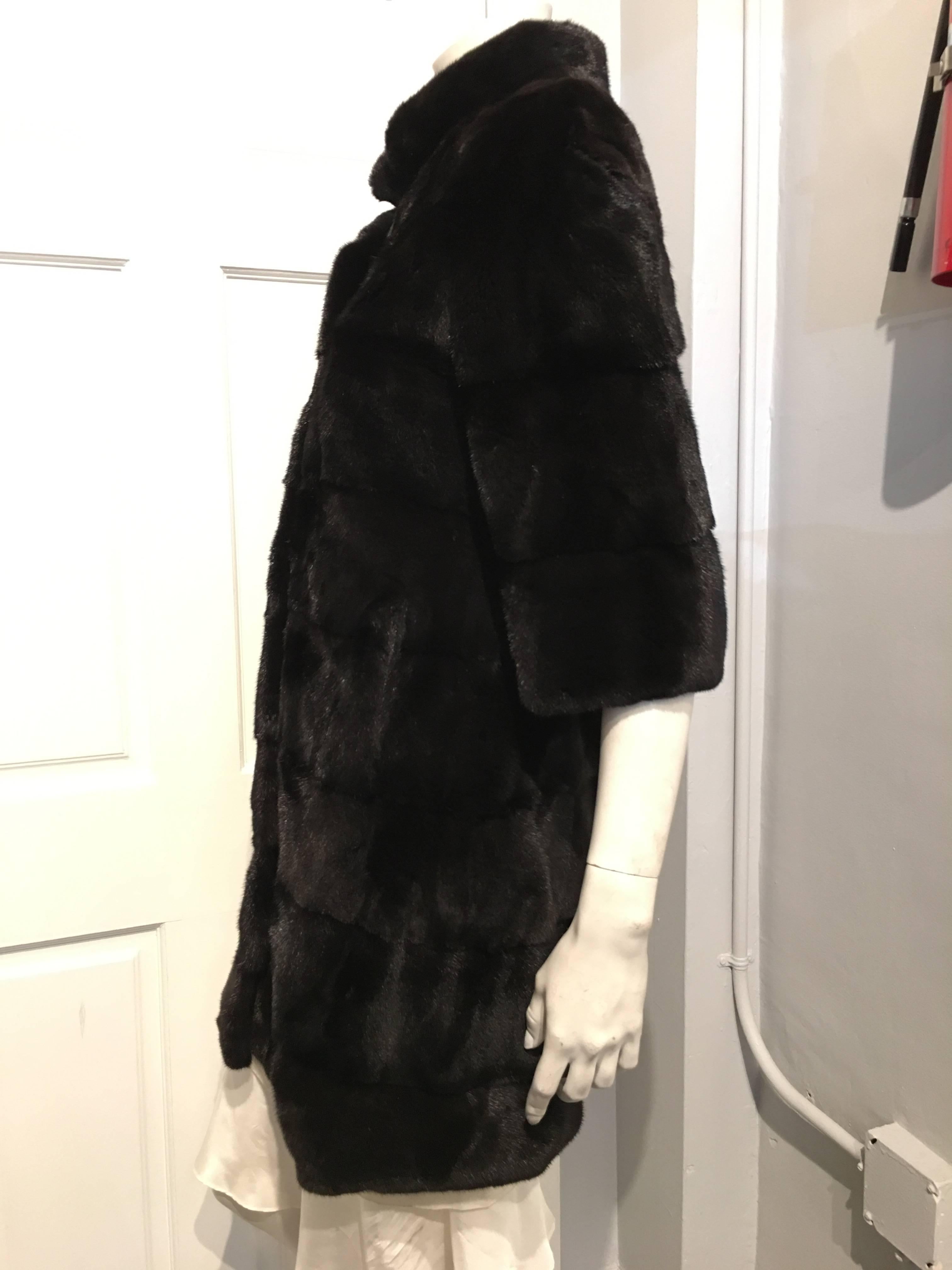 Women's Fendi Black Mink Coat