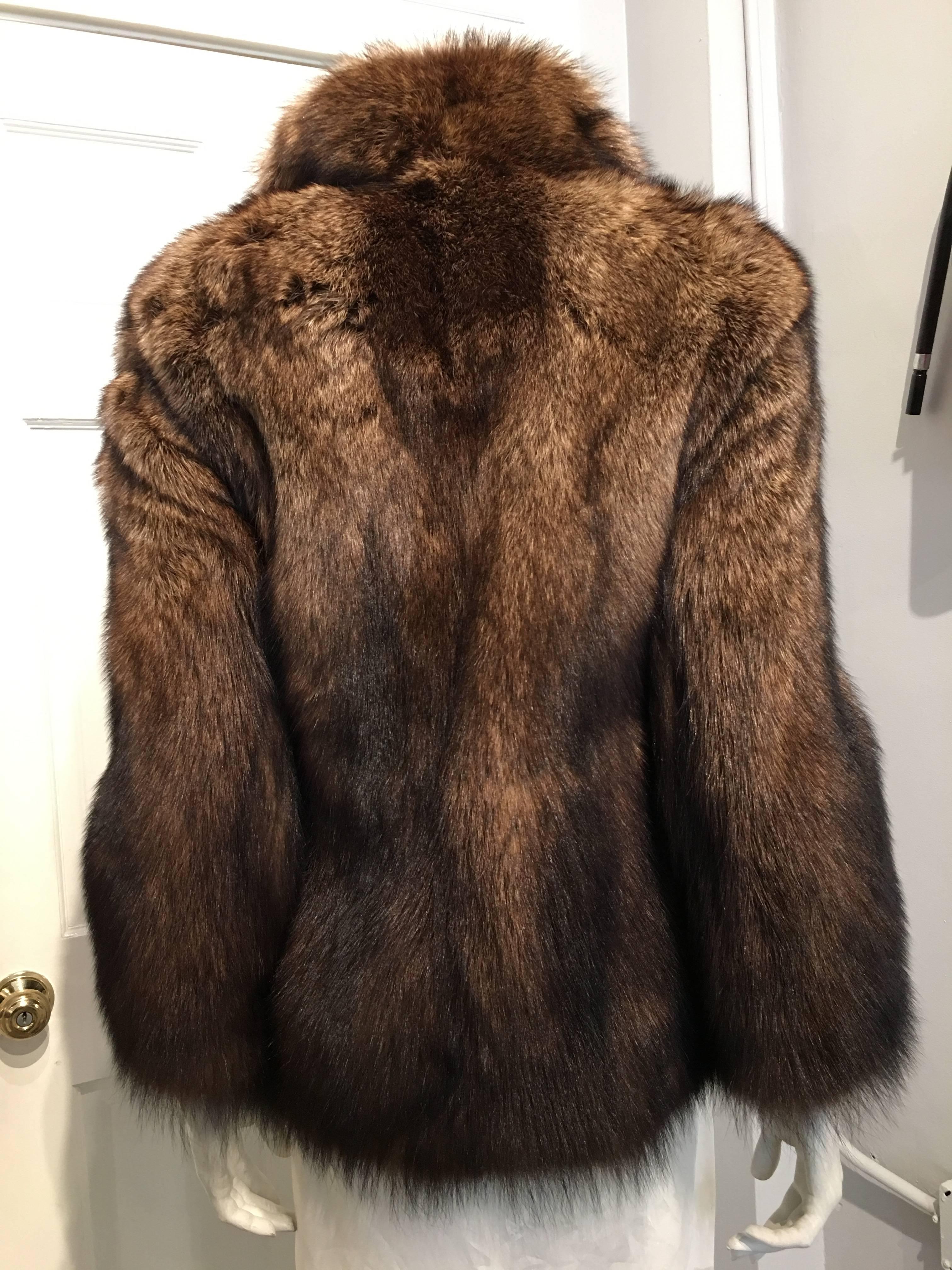 Prada Racoon Fur Jacket Size Small 1