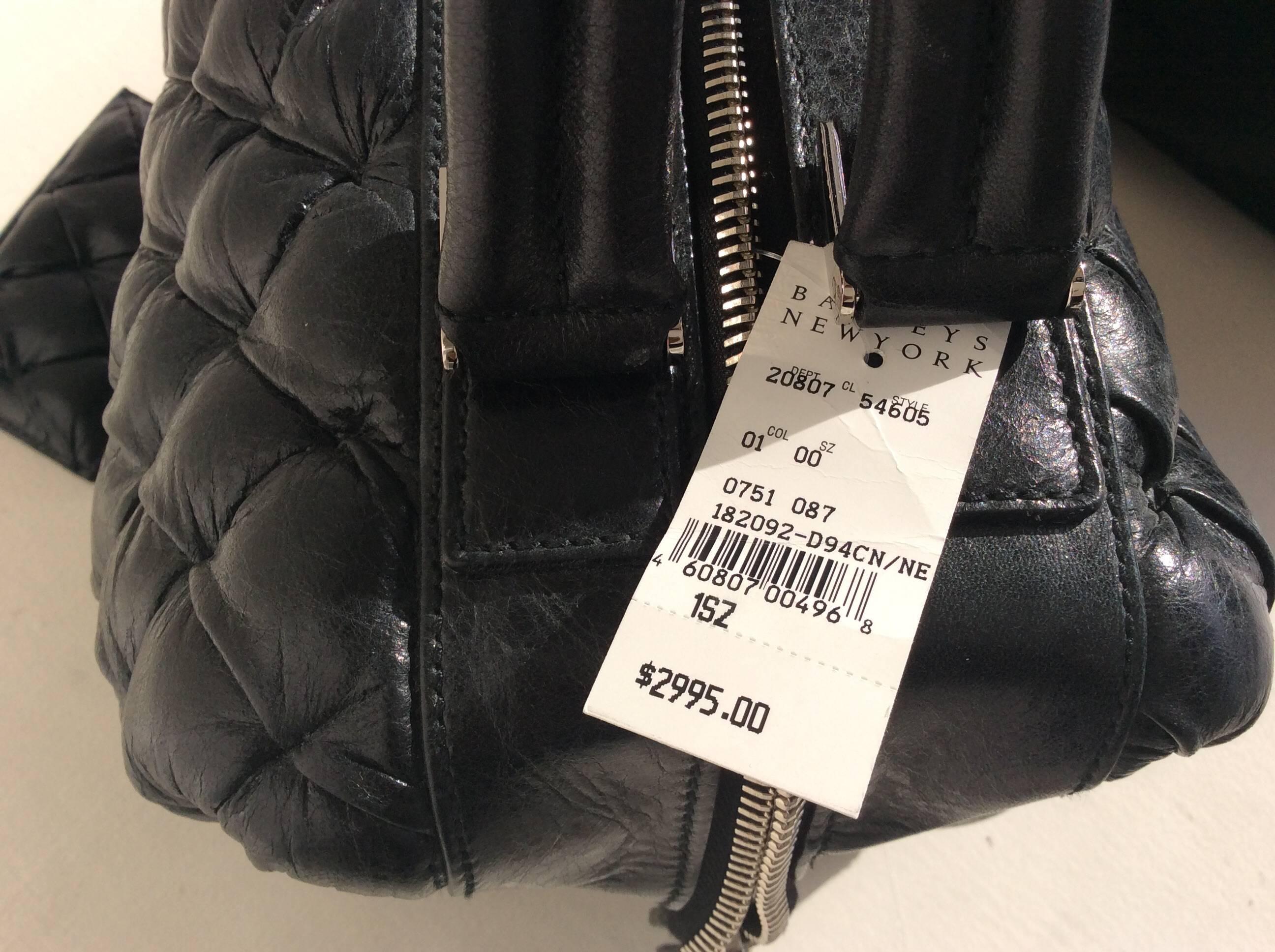 Balenciaga Black Leather Bag For Sale 2