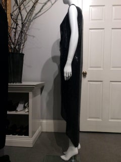 Gianni Versace Black Chainmail Dress