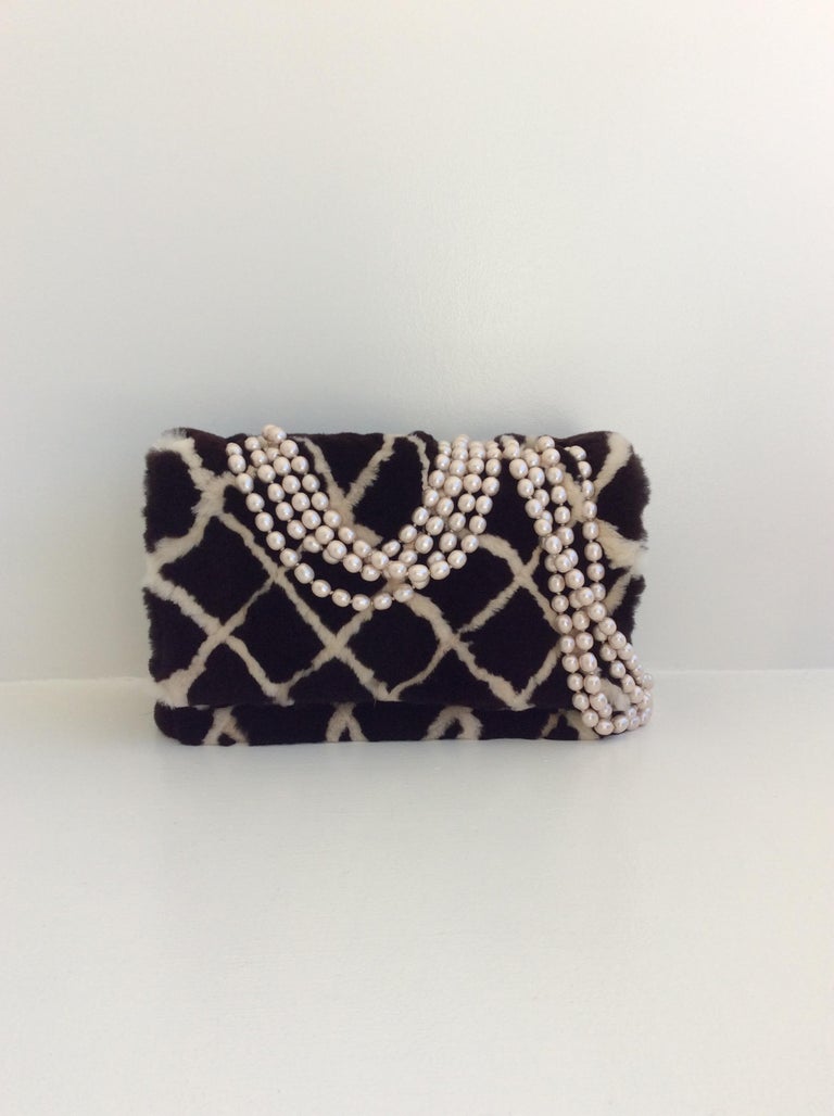 Chanel Mink Shoulder Bag With Pearl Straps at 1stDibs shoulder bags