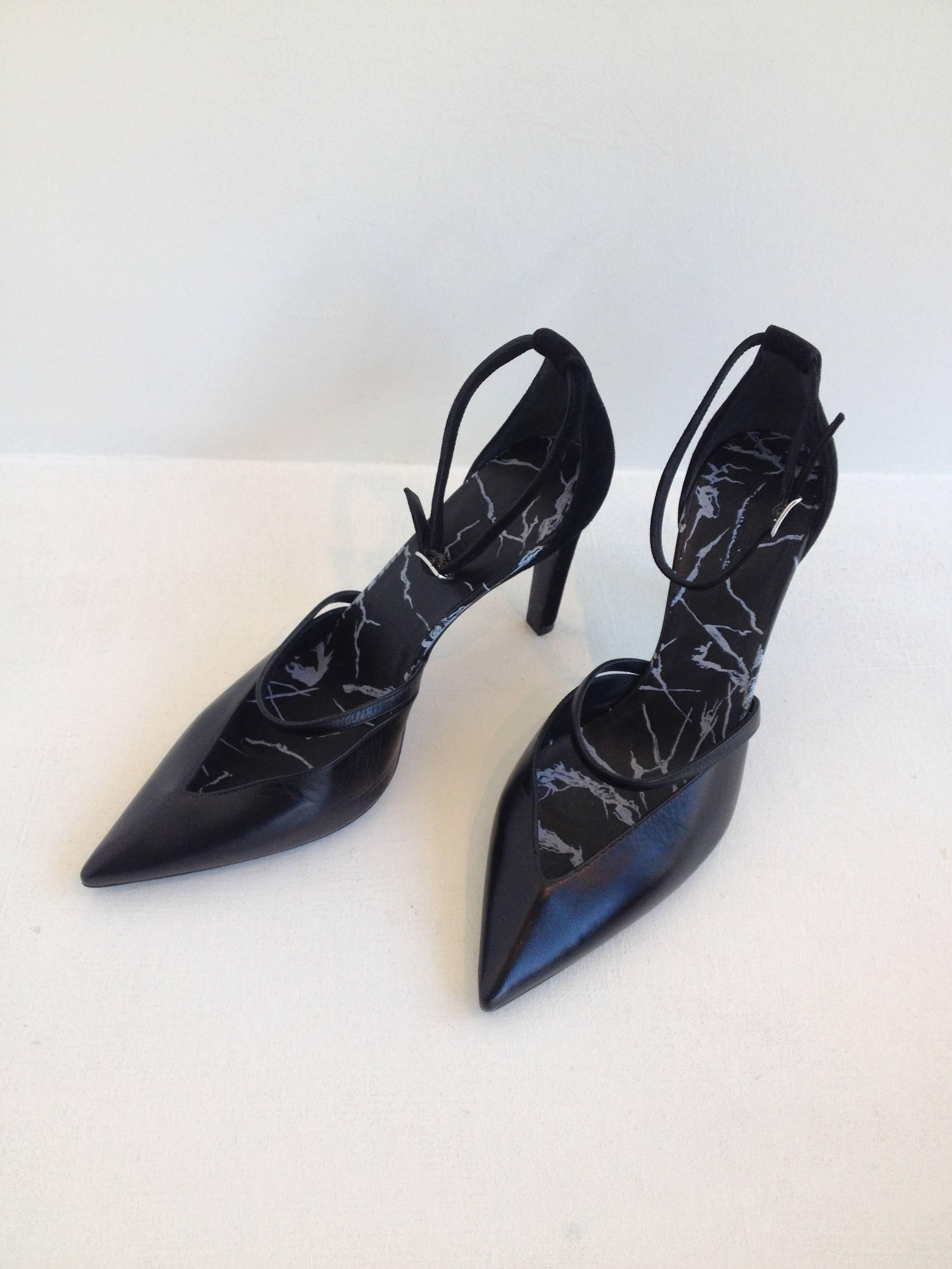 balenciaga marble heels