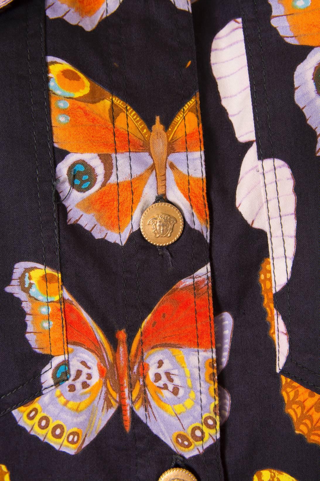 Versace Jeans Couture Butterfly Print Shirt 1