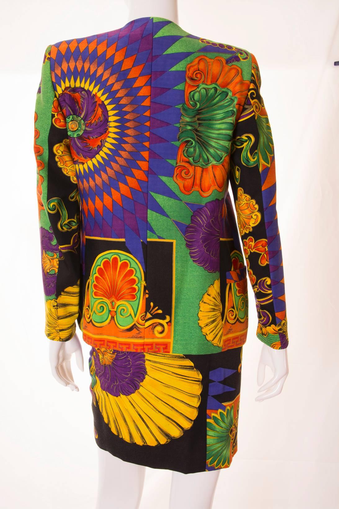 Women's Gianni Versace Baroque Seashell Suit