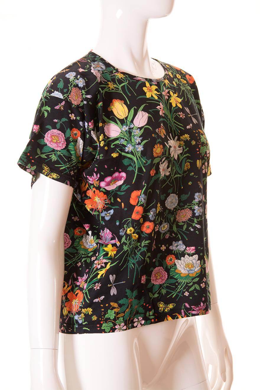 Women's Gucci V. Accornero Flora Print Tshirt