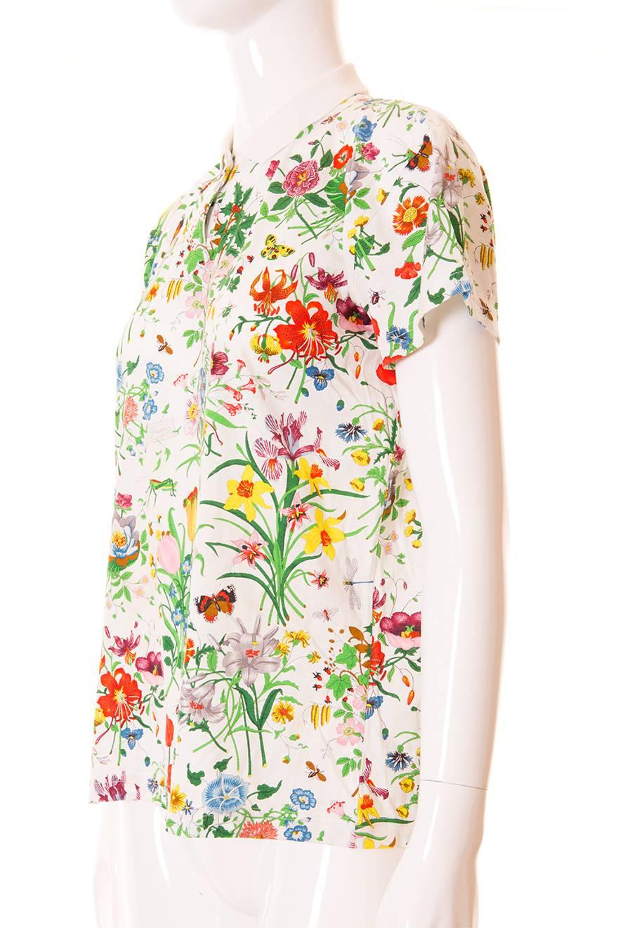 Women's Gucci V. Accornero Flora Print Tshirt